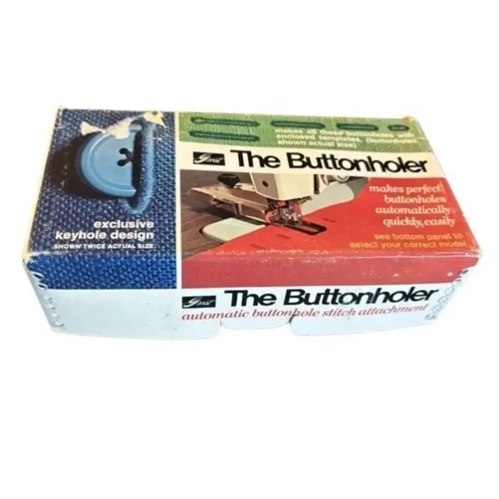 Greist buttonholer sewing